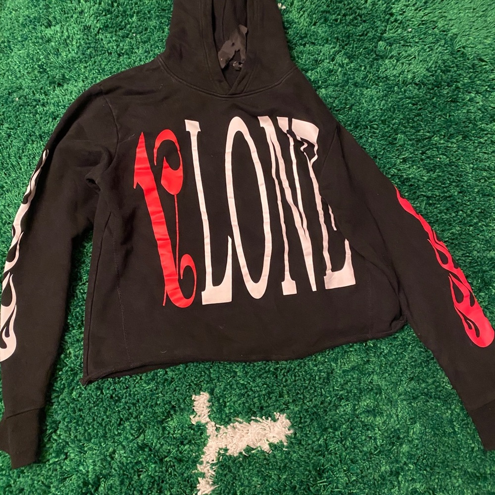 Red Vlone palm angels hoodie